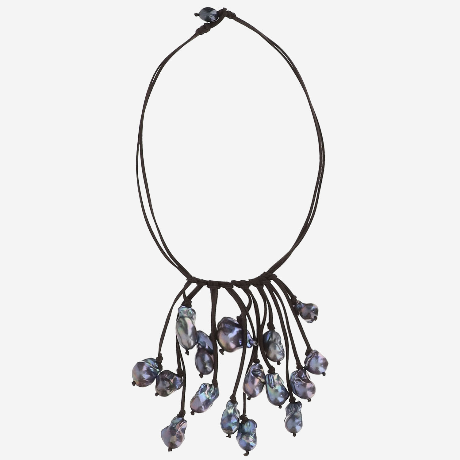 [MELA] Necklace SS26 VNMVNWHITEROSEGRIGIO