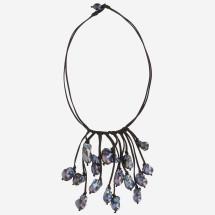 [MELA] Necklace SS26 VNMVNWHITEROSEGRIGIO