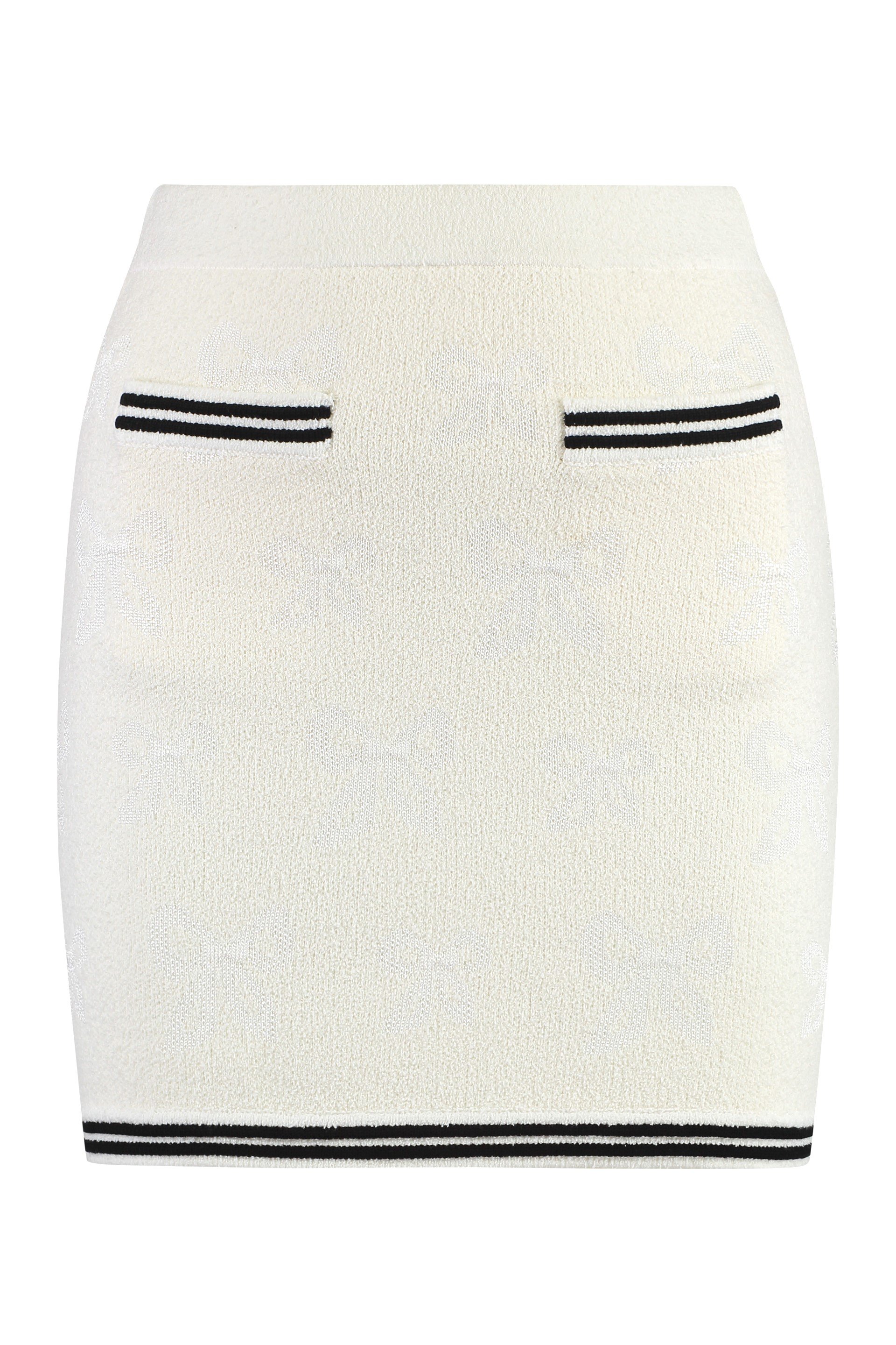 [SELF PORTRAIT] Mini skirt SS25 RS25111SKC_CREAM
