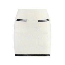 [SELF PORTRAIT] Mini skirt SS25 RS25111SKC_CREAM