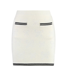 [SELF PORTRAIT] Mini skirt SS25 RS25111SKC_CREAM