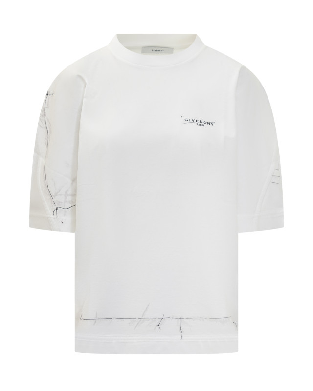 [Givenchy] T-shirts Short Sleeve FW25 BW70FGP75M 100