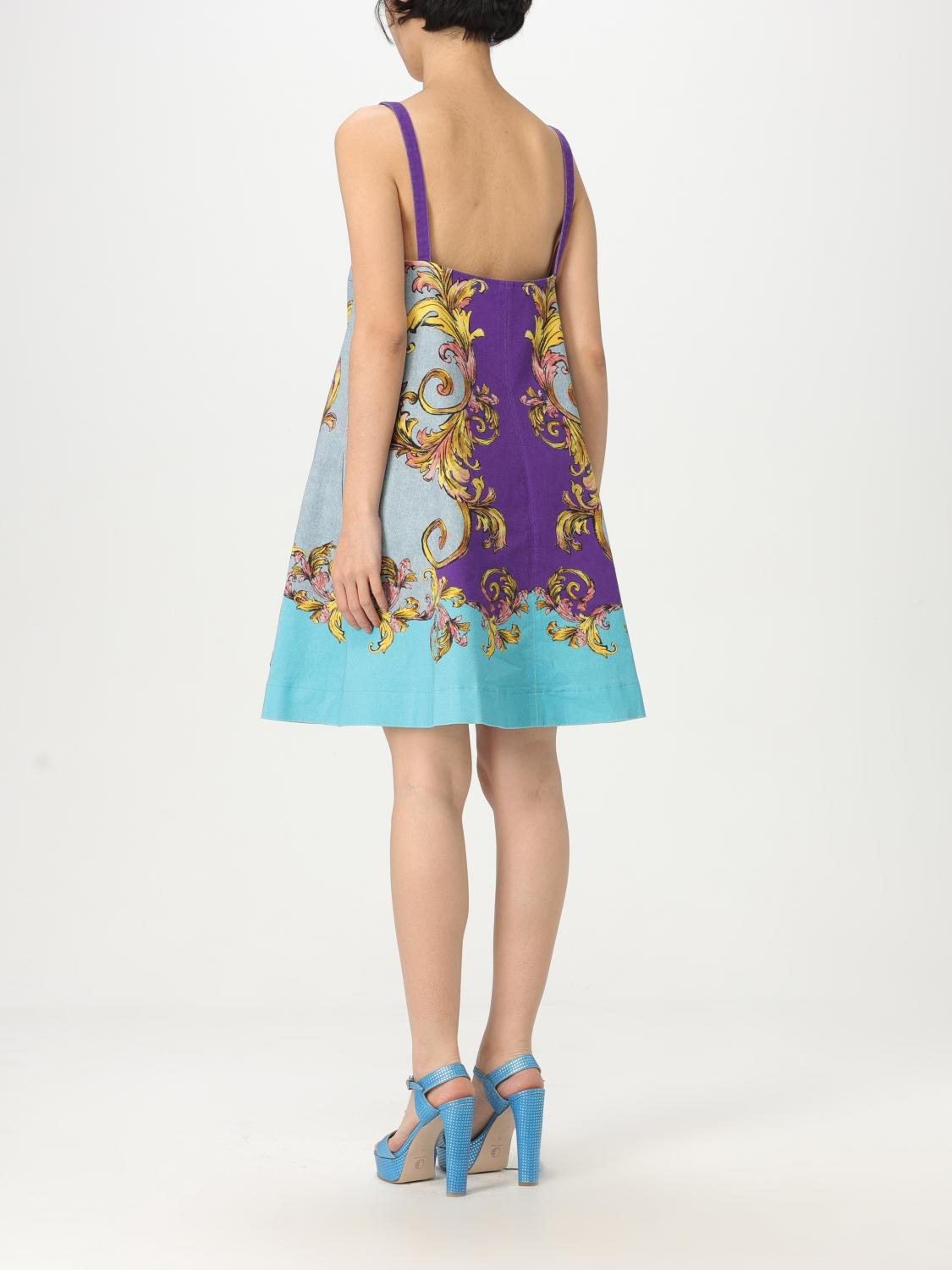 [VERSACE JEANS COUTURE] Sleeveless dress SS25 78HAO9P4ES141 322
