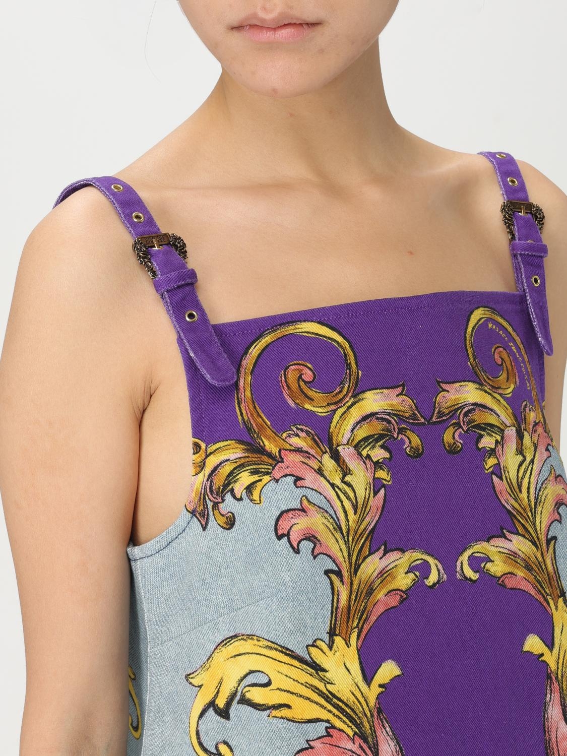 [VERSACE JEANS COUTURE] Sleeveless dress SS25 78HAO9P4ES141 322