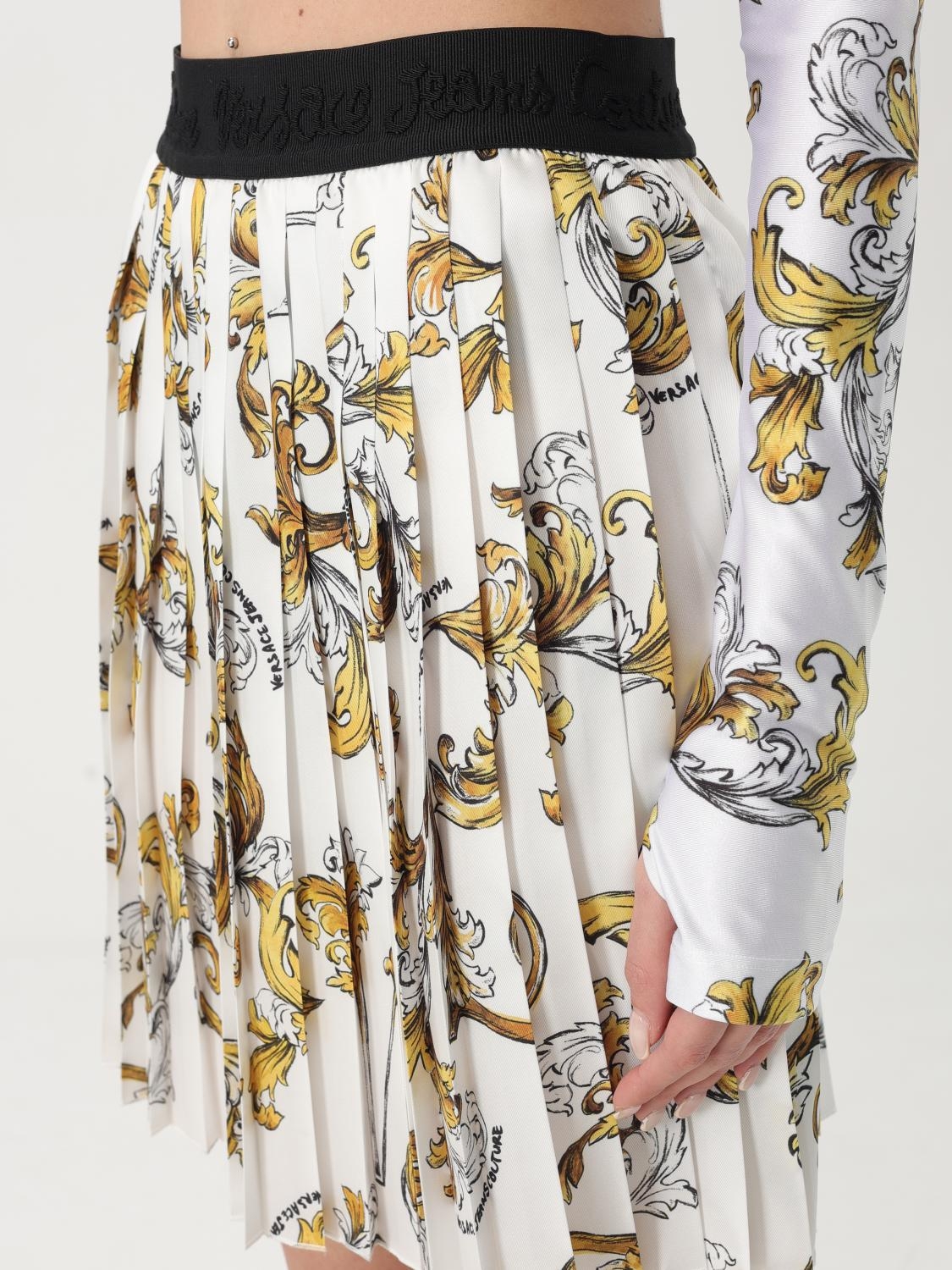 [VERSACE JEANS COUTURE] Mini skirt FW25 78HAE820NS574 G03