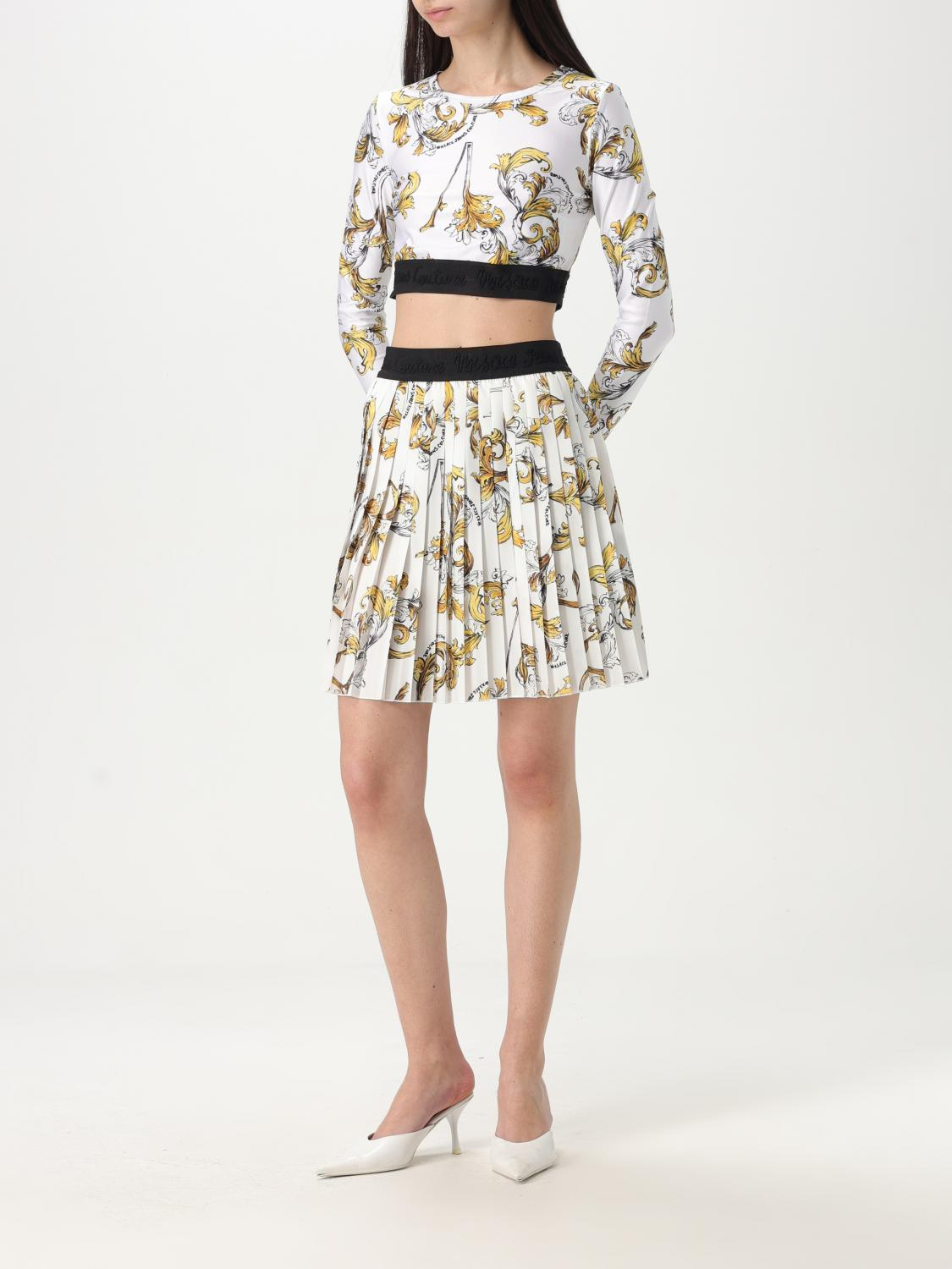[VERSACE JEANS COUTURE] Mini skirt FW25 78HAE820NS574 G03