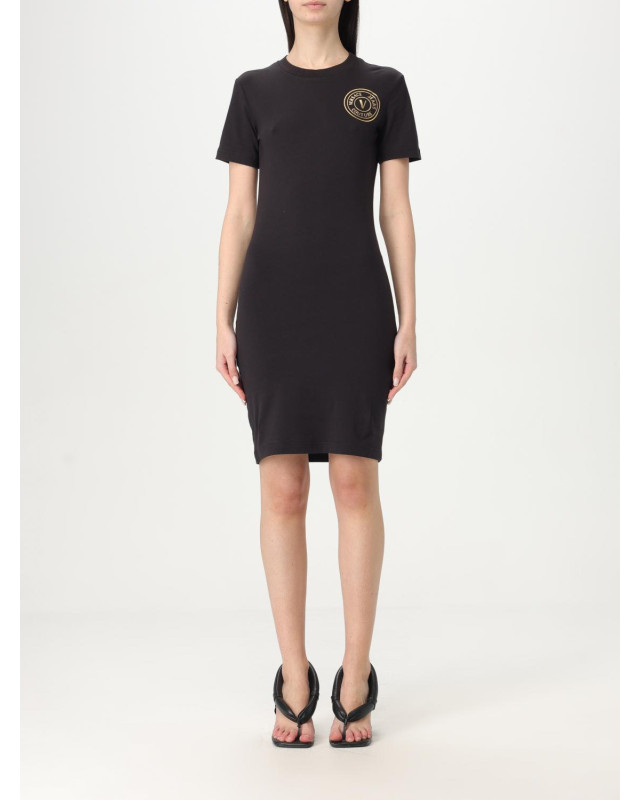 [VERSACE JEANS COUTURE] Short sleeve dress SS25 78HAOT00CJ03T G89