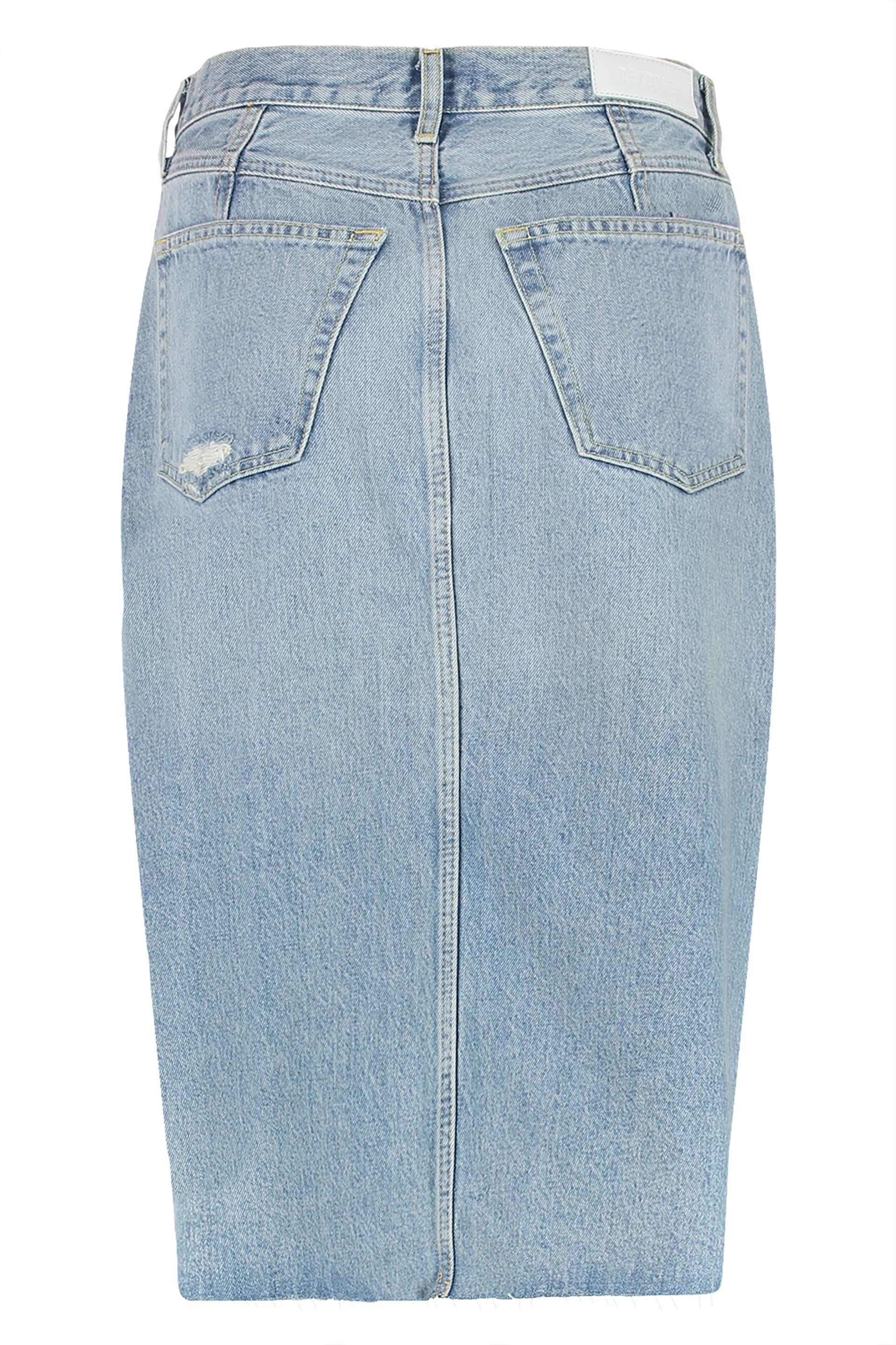 [Re/Done] Midi skirt SS23 14105WMDNSKT_OPALINDIGO