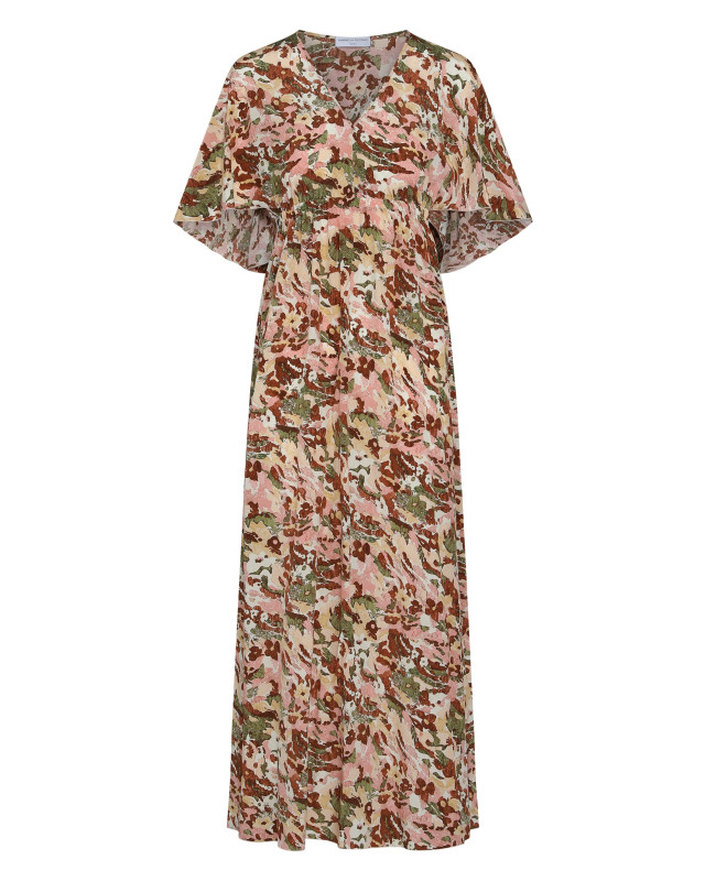 [Marinella Piccinno] Short sleeve dress SS23 LUCIA_TERRA
