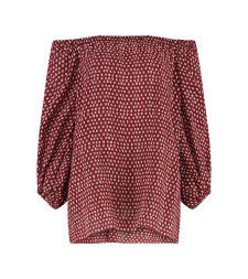 [Marinella Piccinno] Blouse SS23 ARIANNA_PUNTINATOROSSO