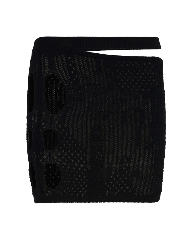 [Roberta Einer] Mini skirt FW23 MINISKIRTRESS2391_BLK