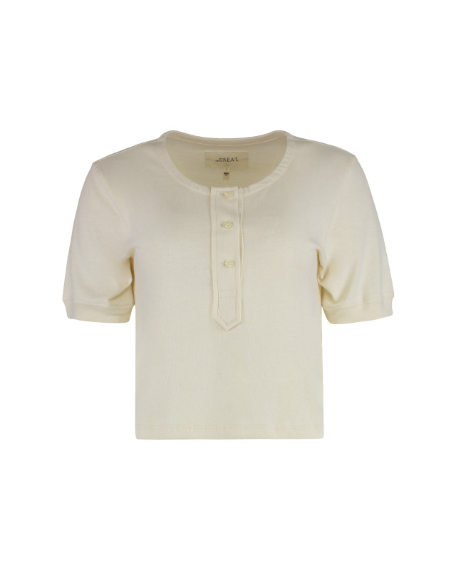 [The Great] T-shirts Short Sleeve FW23 T1163811_NATUR