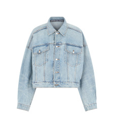 [ALEXANDER WANG] Denim Jacket FW25 4DC3252777_470C