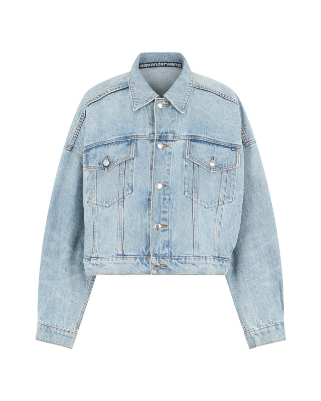 [ALEXANDER WANG] Denim Jacket FW25 4DC3252777_470C