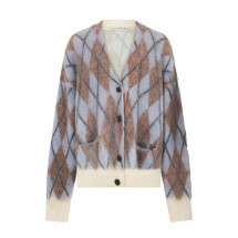 [Acne Studios] Cardigan FW25 FNWNKNIT000892A60606_AFT
