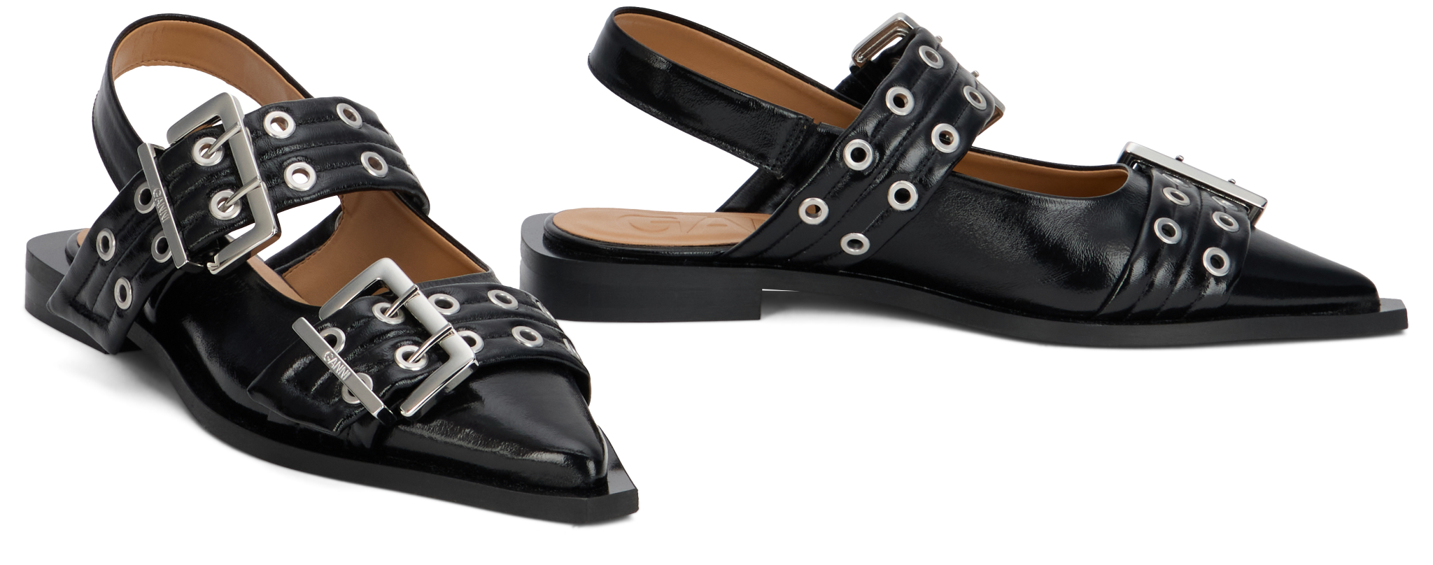 [GANNI] Flat shoes CO S2730_099