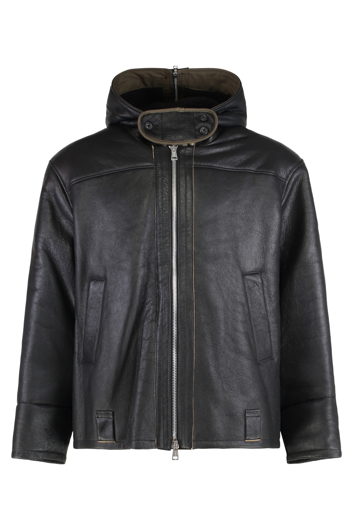 [Our Legacy] Leather Jacket FW25 M4259BN_NATURALAVIATORSHEARLING