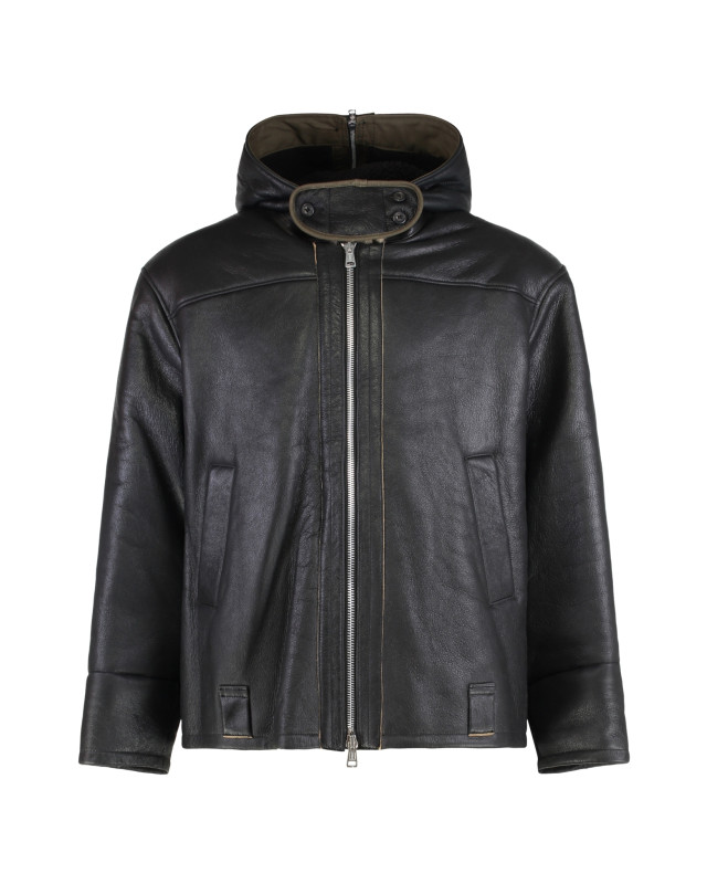 [Our Legacy] Leather Jacket FW25 M4259BN_NATURALAVIATORSHEARLING
