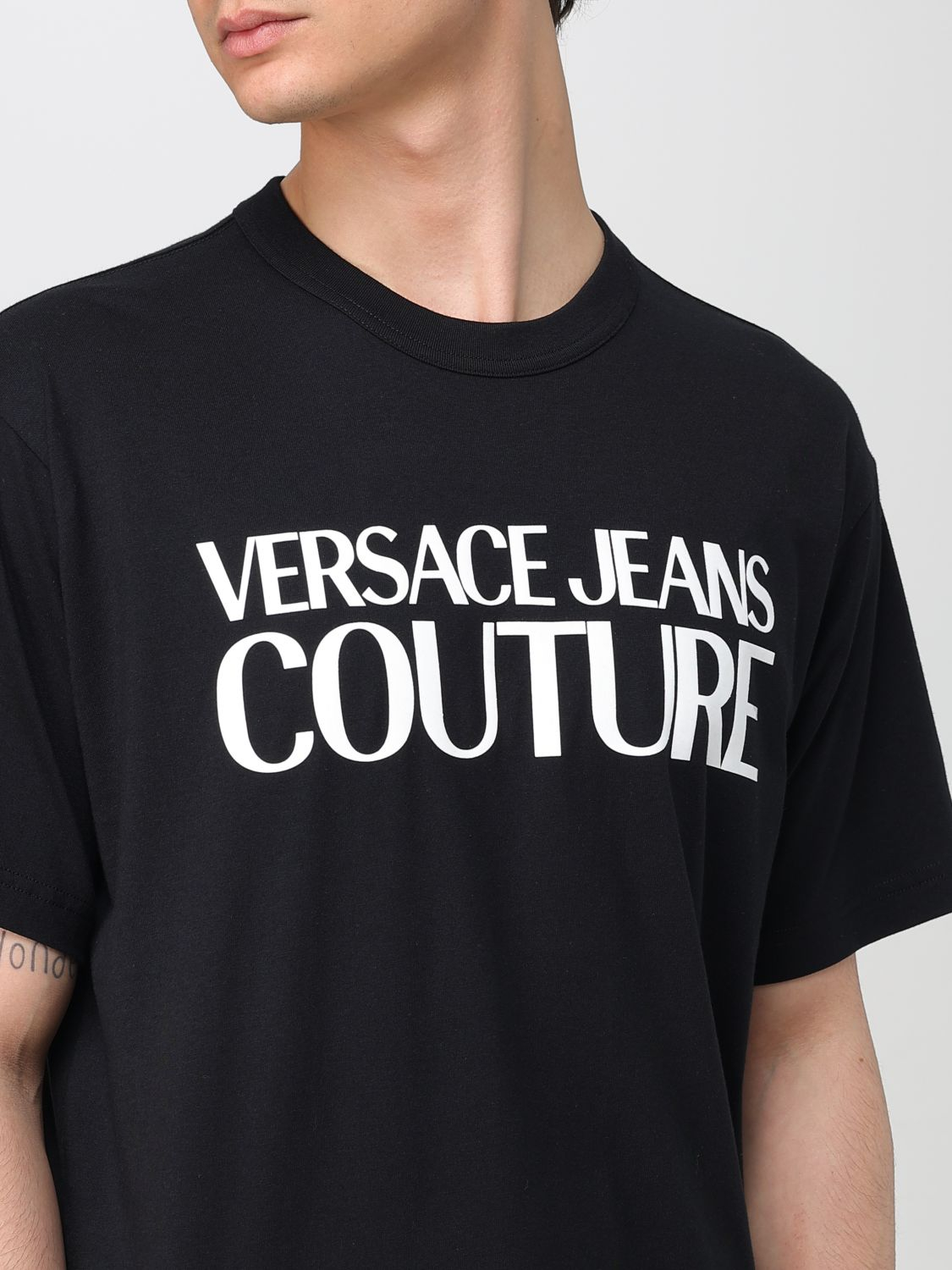 [VERSACE JEANS COUTURE] T-shirts Short Sleeve SS25 78GAHE05CJ00E 899