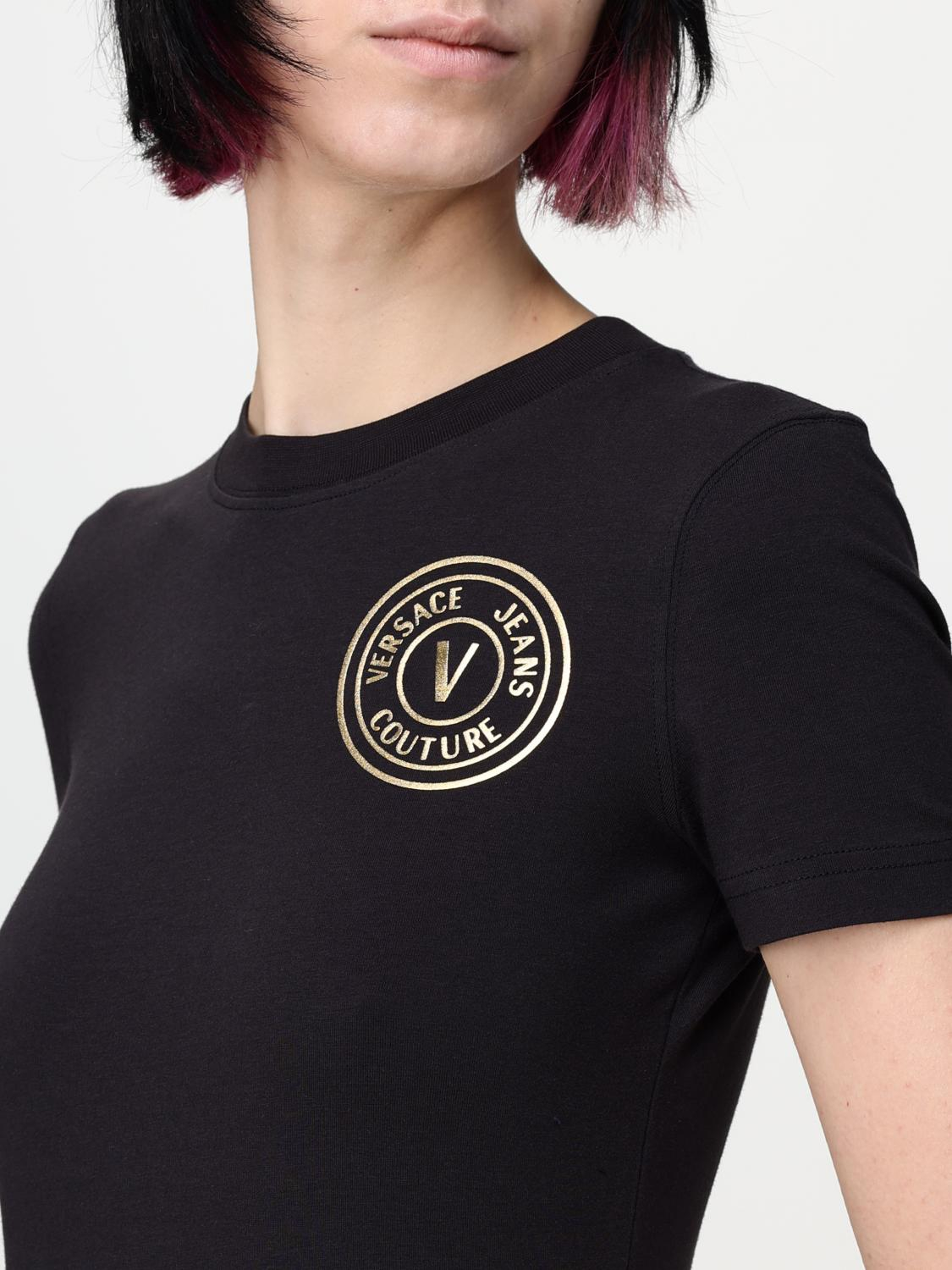 [VERSACE JEANS COUTURE] T-shirts Short Sleeve SS25 78HAHT00CJ03T G89
