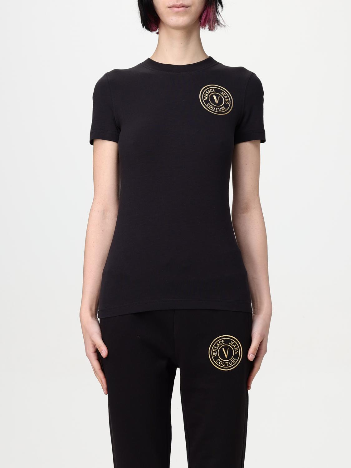 [VERSACE JEANS COUTURE] T-shirts Short Sleeve SS25 78HAHT00CJ03T G89