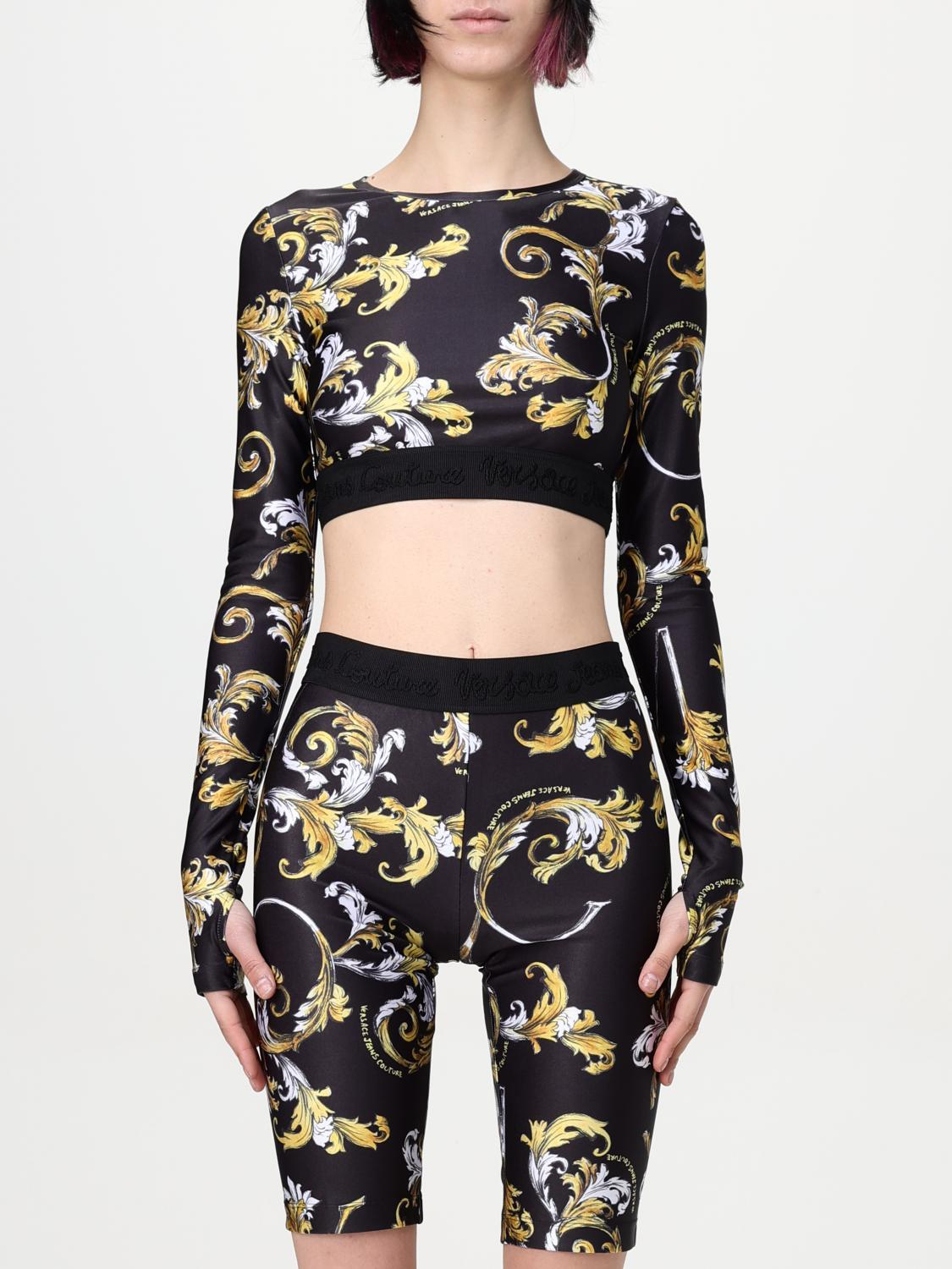 [VERSACE JEANS COUTURE] T-shirts Long Sleeve SS25 78HAH218JS470 G89