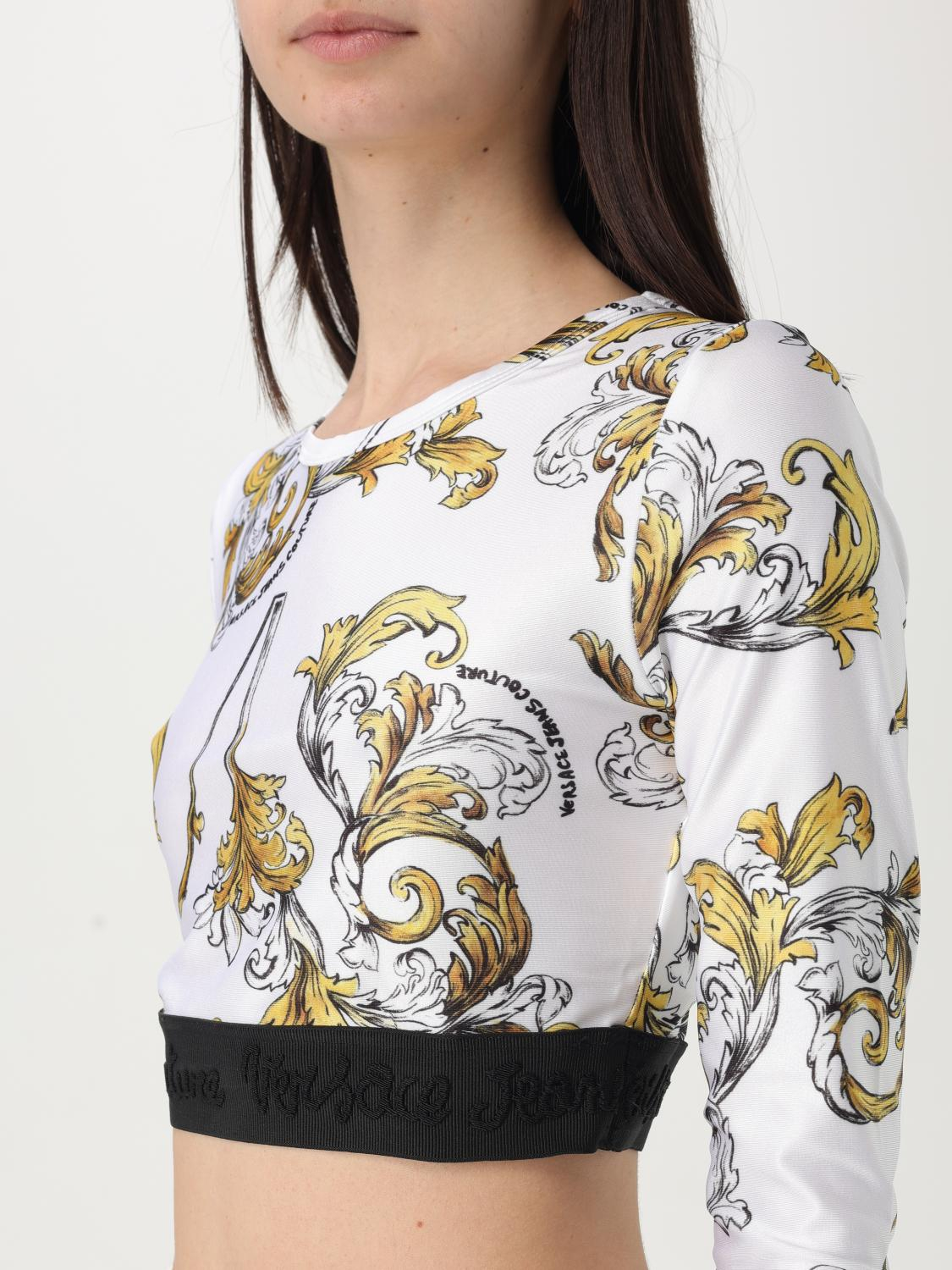 [VERSACE JEANS COUTURE] T-shirts Long Sleeve SS25 78HAH218JS470 G03
