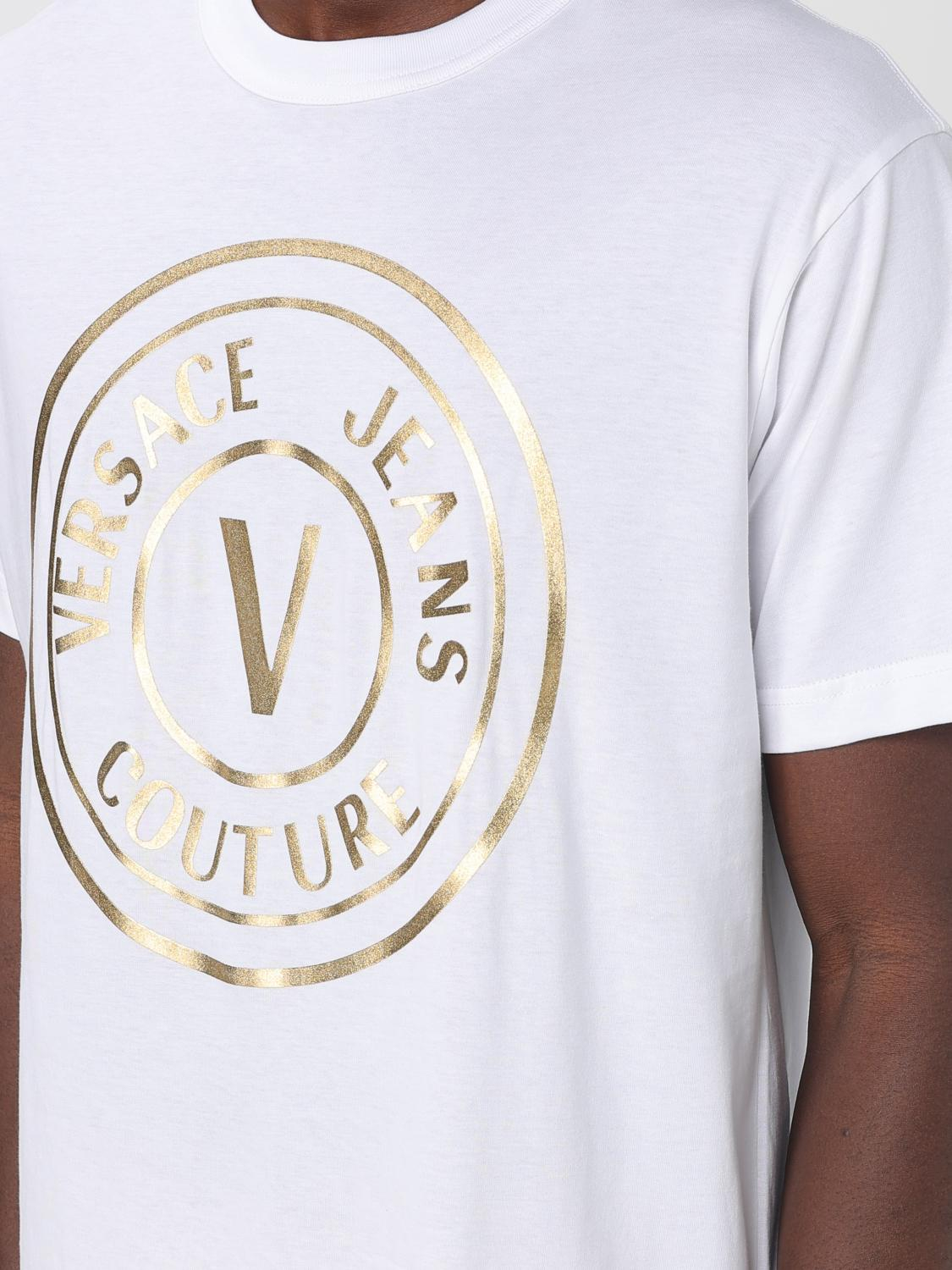 [VERSACE JEANS COUTURE] T-shirts Short Sleeve SS25 78GAHT01CJ00T G03