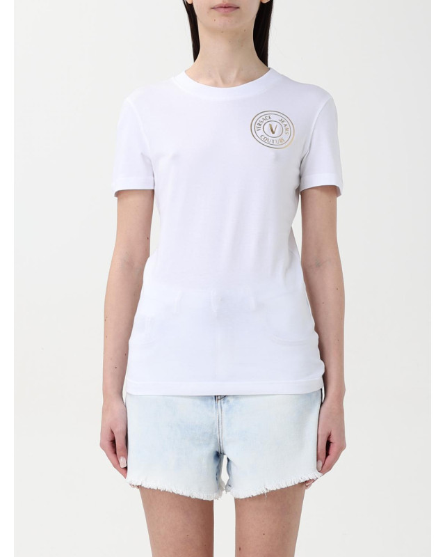 [VERSACE JEANS COUTURE] T-shirts Short Sleeve SS25 78HAHT00CJ03T G03