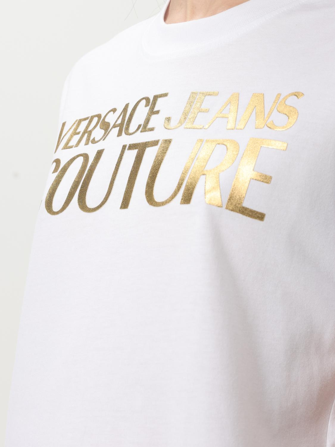 [VERSACE JEANS COUTURE] T-shirts Short Sleeve SS25 78HAHT01CJ00T G03