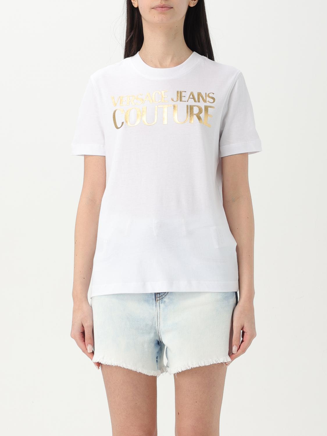 [VERSACE JEANS COUTURE] T-shirts Short Sleeve SS25 78HAHT01CJ00T G03