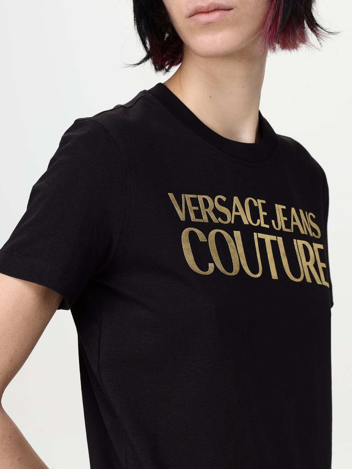 [VERSACE JEANS COUTURE] T-shirts Short Sleeve SS25 78HAHT01CJ00T G89