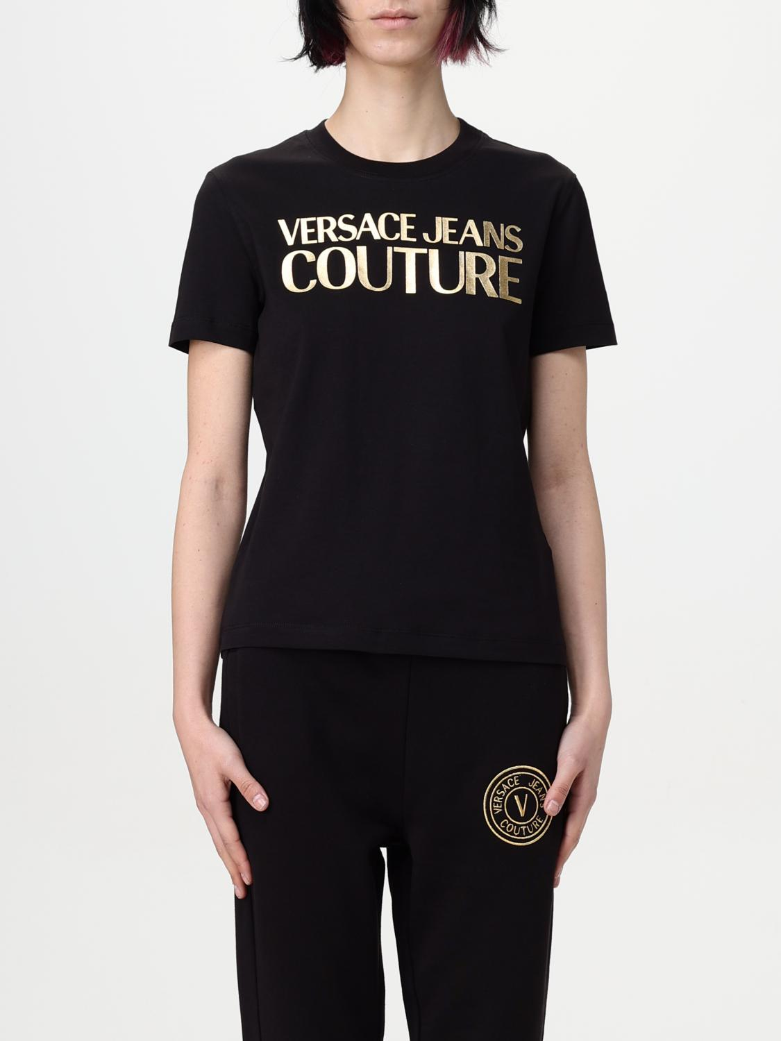 [VERSACE JEANS COUTURE] T-shirts Short Sleeve SS25 78HAHT01CJ00T G89