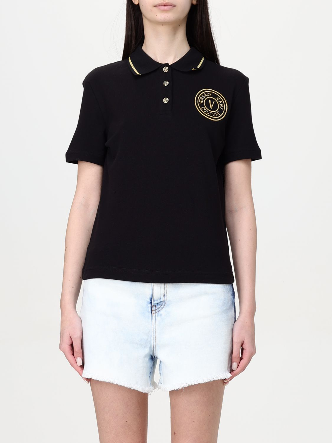 [VERSACE JEANS COUTURE] T-shirts Short Sleeve SS25 78HAGT00CJ01T G89