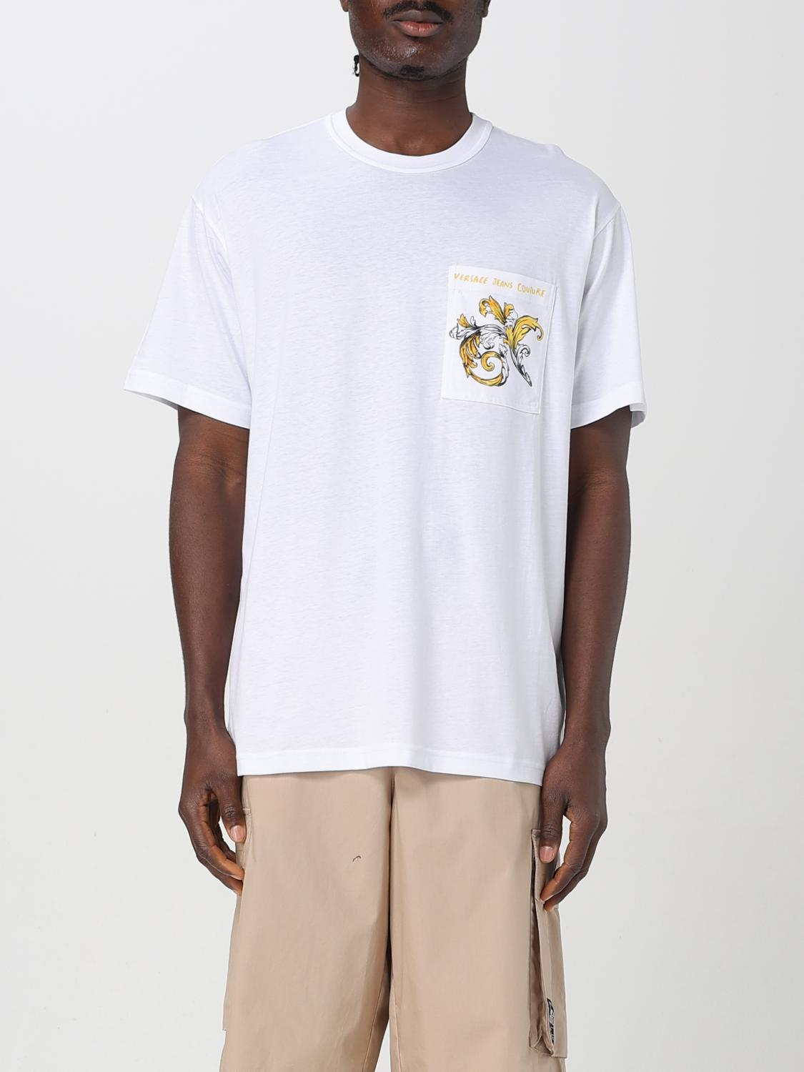 [VERSACE JEANS COUTURE] T-shirts Short Sleeve SS25 78GAH6RBJS462 G03