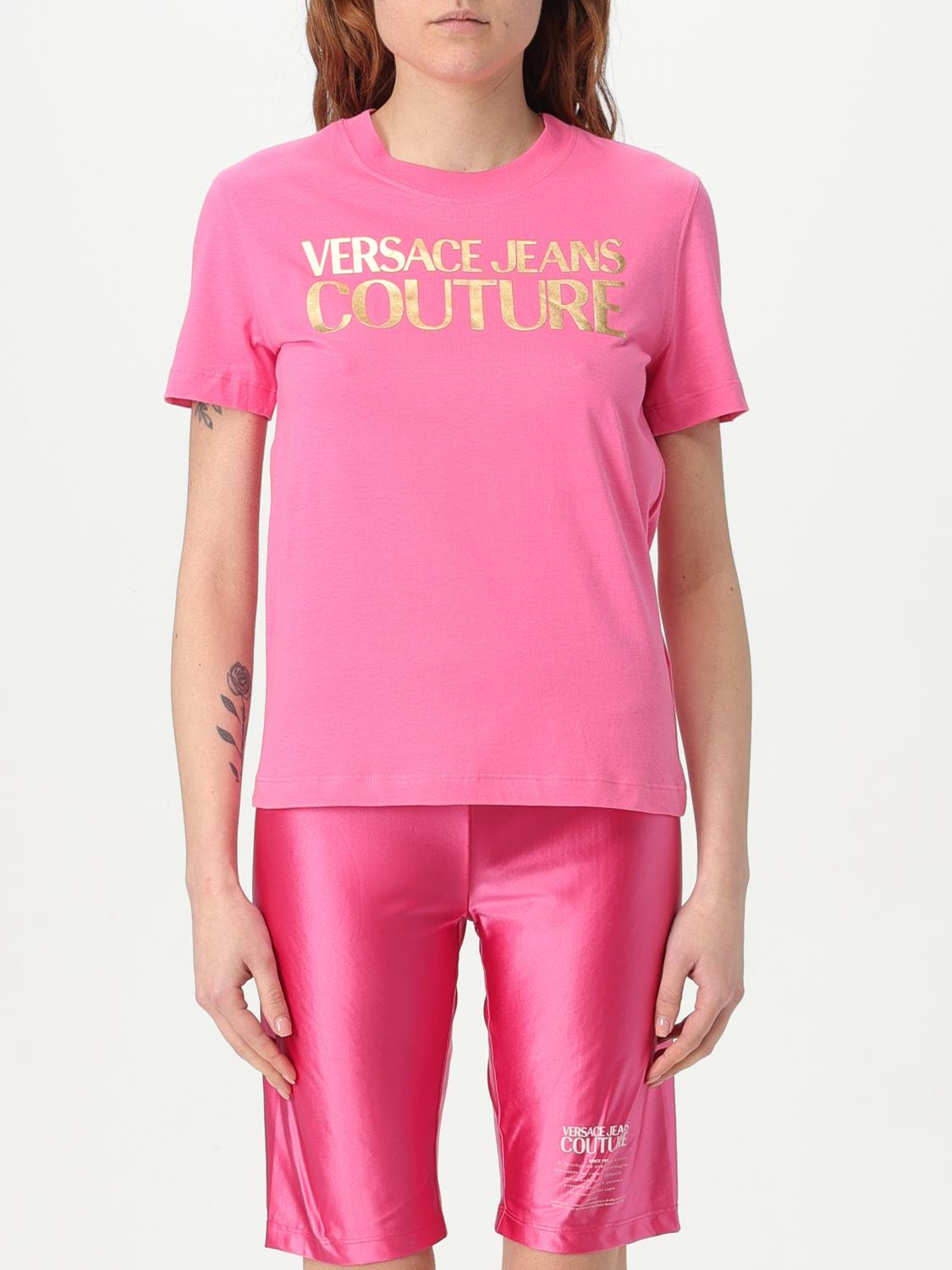 [VERSACE JEANS COUTURE] T-shirts Short Sleeve SS25 78HAHE05CJ00E 494