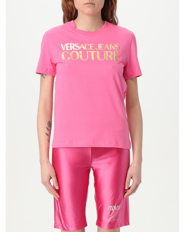 [VERSACE JEANS COUTURE] T-shirts Short Sleeve SS25 78HAHE05CJ00E 494