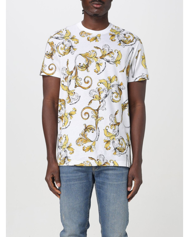 [VERSACE JEANS COUTURE] T-shirts Short Sleeve SS25 78GAH6S0JS458 G03