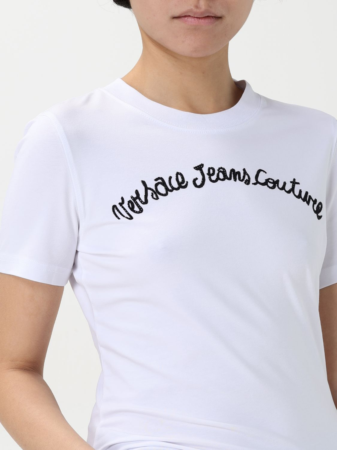 [VERSACE JEANS COUTURE] T-shirts Short Sleeve SS25 78HAHC08CJ02C 003