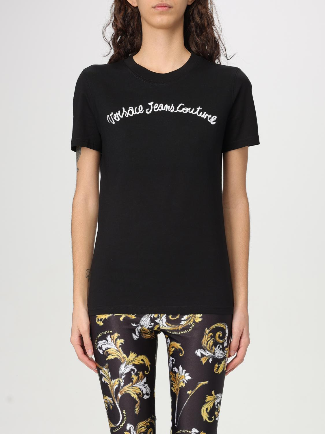 [VERSACE JEANS COUTURE] T-shirts Short Sleeve SS25 78HAHC08CJ02C 899