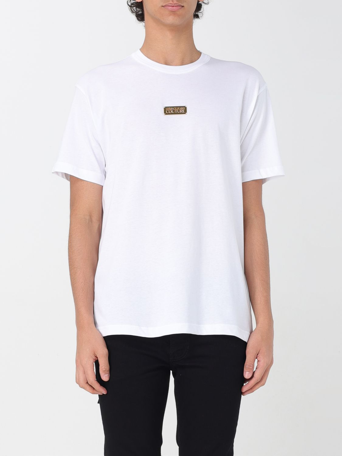 [VERSACE JEANS COUTURE] T-shirts Short Sleeve SS25 78GAHT08CJ00T G03