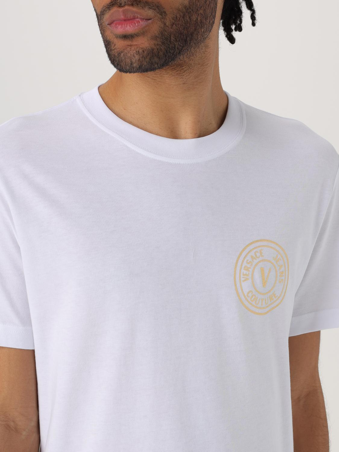 [VERSACE JEANS COUTURE] T-shirts Short Sleeve SS25 78GAHT00CJ00T G03