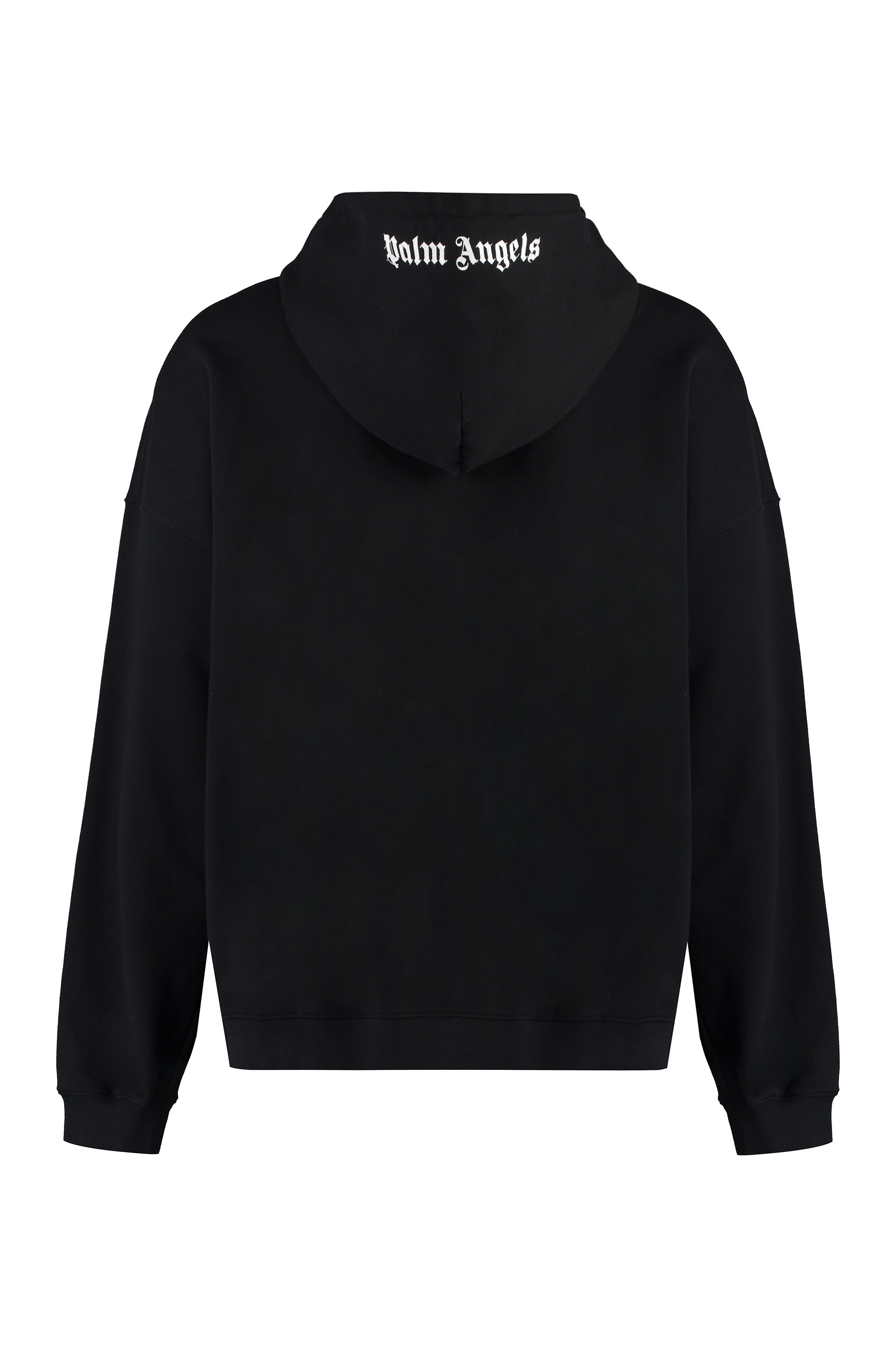 [Palm Angels] Hoodie FW23 PMBB126F23FLE0011001_BLACKWHITE