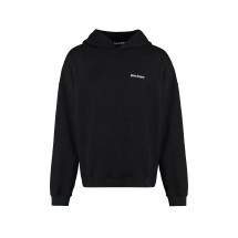 [Palm Angels] Hoodie FW23 PMBB126F23FLE0011001_BLACKWHITE