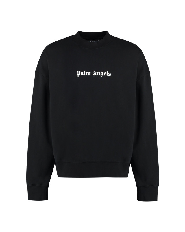 [Palm Angels] Sweatshirt FW23 PMBA074F23FLE0031001_BLACKWHITE