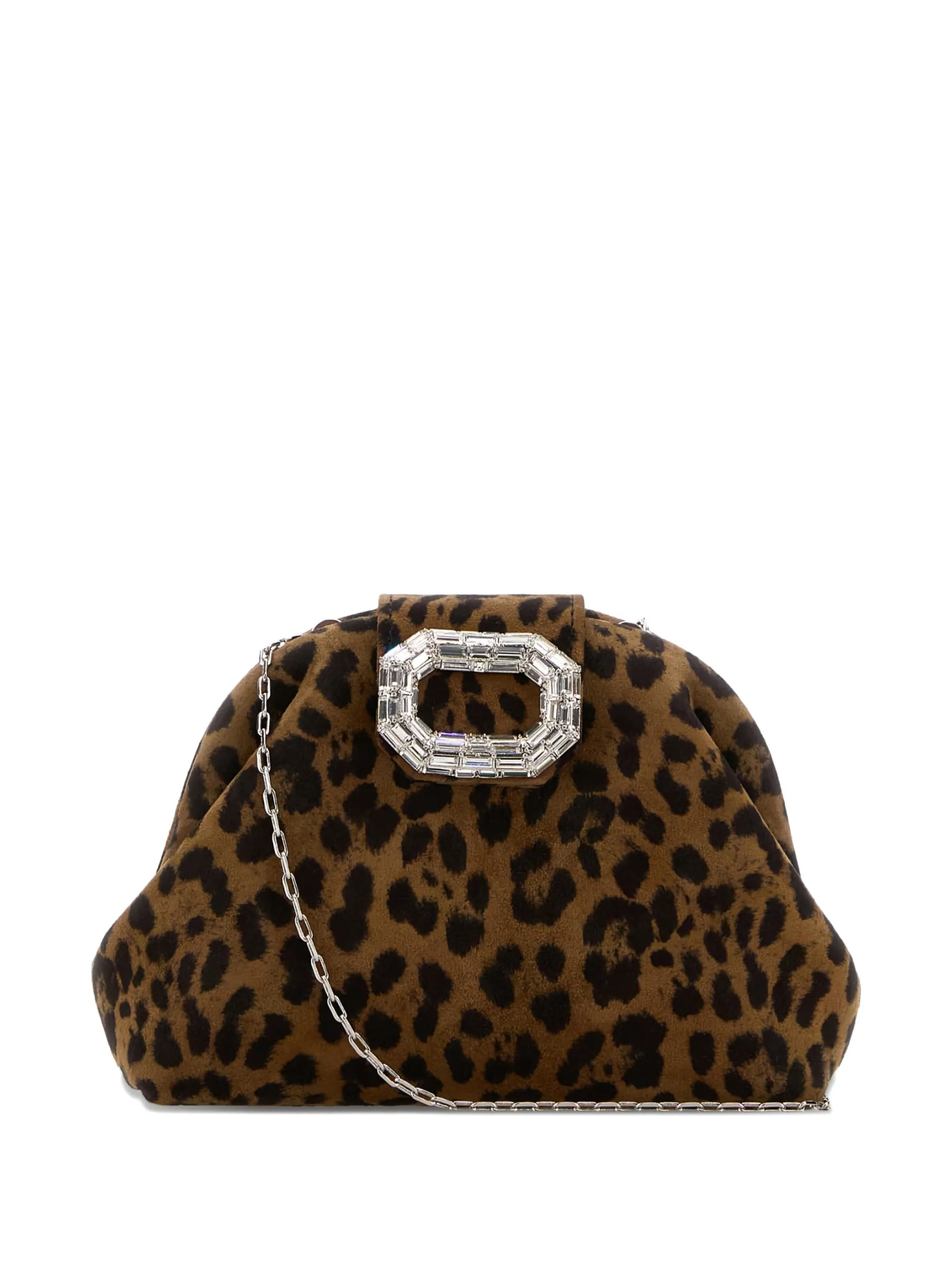 [Amina Muaddi] Tote bag FW25 CAMELIAMICROLEOPARD