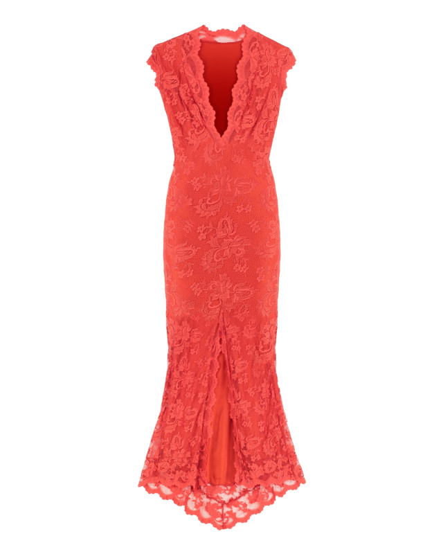 [BALENSI] Dress SS19 MORAPIZZOSTRETCH530_ROSSO