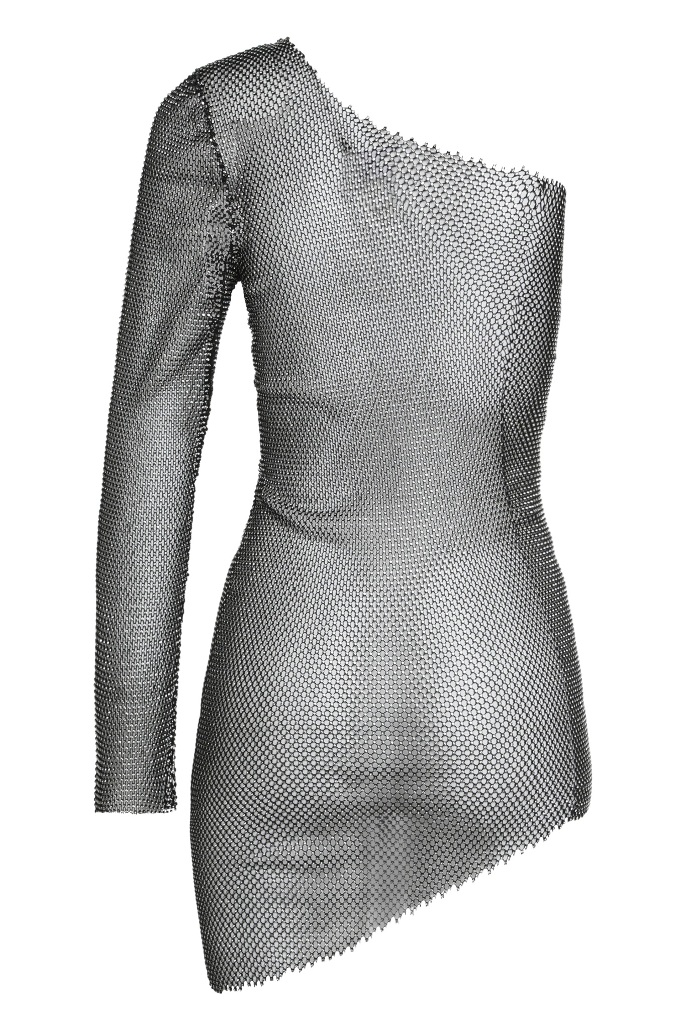 [Santa Brands] Long sleeve dress FW23 ONESLEEVEDRESS_BLK