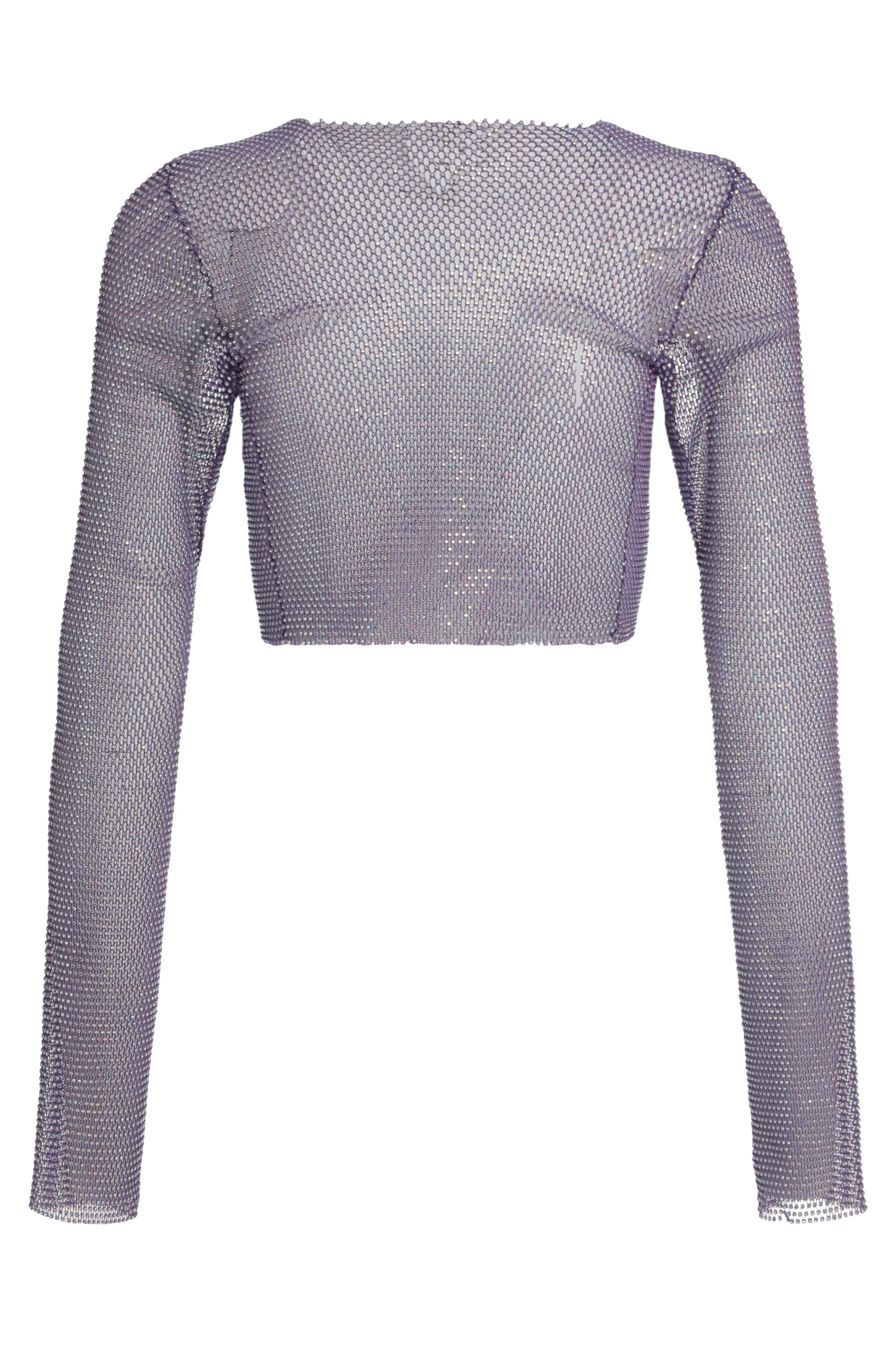 [Santa Brands] T-shirts Long Sleeve FW23 LONGSLEEVECROPTOP_PURPLE