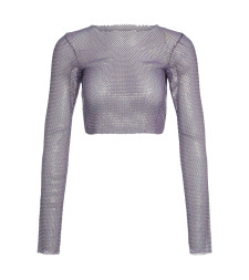 [Santa Brands] T-shirts Long Sleeve FW23 LONGSLEEVECROPTOP_PURPLE